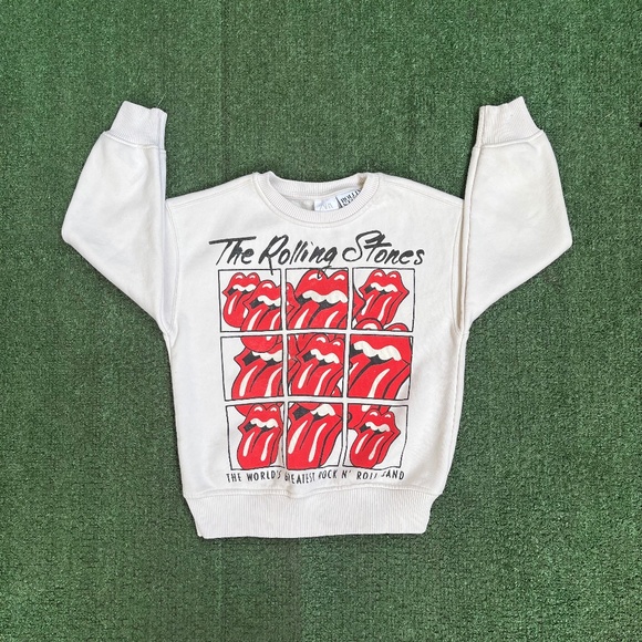 Zara x Rolling Stones Kids Sweatshirt - Picture 1 of 3